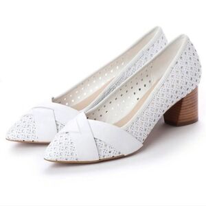 New {Cole Haan} CARLEE PUMP WHITE Size 7.5